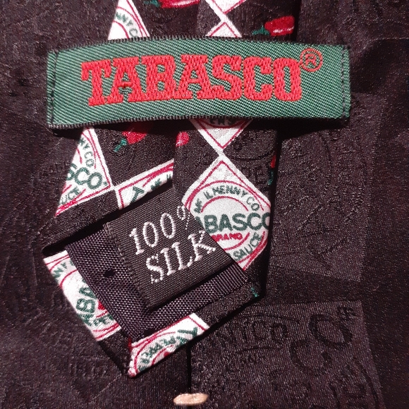 Tabasco graphic men's tie - Picture 2 of 5